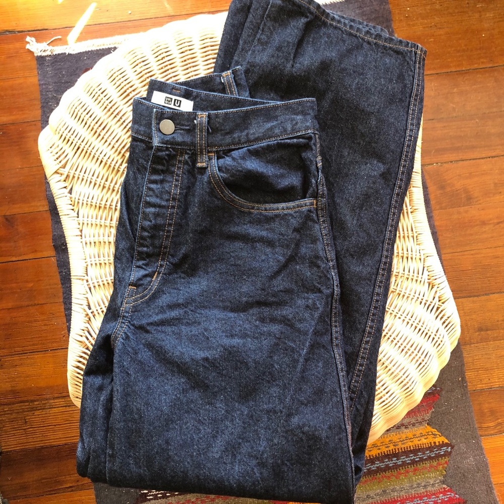 Uniqlo U Wide-Fit Curved Jeans